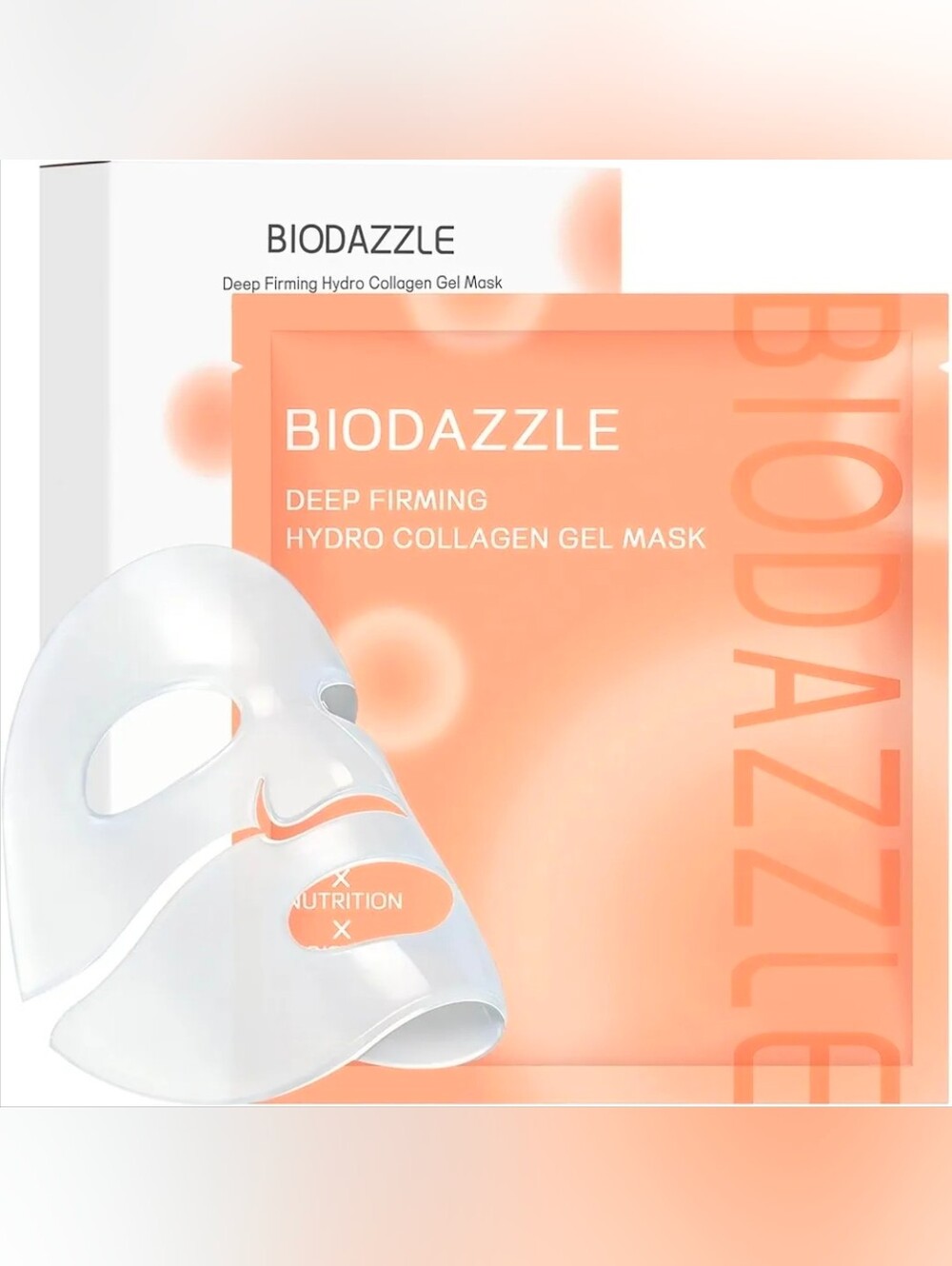 BioCollagen Hydrating Overnight Hydrogel Pore Minimizing Elasticity Firming Mask